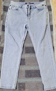 Spodnie Jeans Mass Denim Urban City Męskie Niebieskie Jasne rozmiar 36