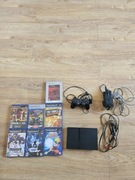 Playstation 2 slim + 7gier +pad