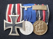 Niemcy, III Rzesza, Szpanga Medalowa 1939 krzyż - Schinkel W.Deumer. 