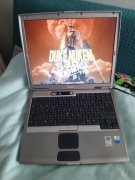 Laptop Dell D600 z grafiką ATI Radeon 9000 32MB idealny pod retro gry!
