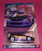 Hot Wheels Silver Series '99 Honda Civic Type R (EK9)