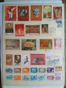 P 600a-b. Rumunia znaczki 97 szt każdy inny okazja