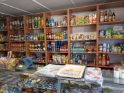 regały, półki, lada, sklep