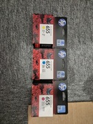 Zestaw 3 tusze HP 655 Magenta, Cyan, Yellow Nowe