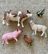Schleich - zwierzęta farmerskie - zestaw 