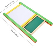 tablica magnetyczno kredowa dla dzieci drewniana