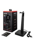 Nowy stojak na słuchawki z hubem USB ipodświetleniem RGB MadDog HPS600,