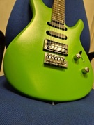 Gitara elektryczna custom neon green