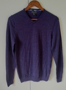 Sweter unisex 100% wełna, fioletowy 