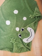 Mięciutki premium kocyk żaba