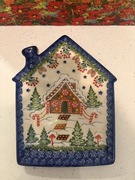 Talerz ceramika bolesławiecka