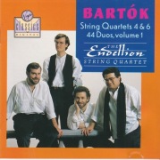 Bartok Str Qartets 4,6 - The Endellion Str Quartet