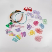 zestaw akcesoriów do włosów dla dziwczynki 127 sztuk