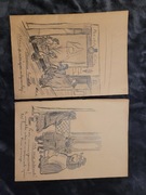 Zestaw starych szkiców 