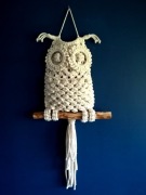 Sowa - MAKRAMA na prezent