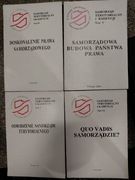Samorząd Terytorialny I kadrncji  tom 1, 4 , 5, 7