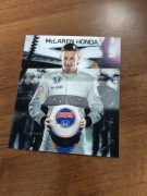 Jenson Button 2016 - McLaren Honda - F1 - Driver Card