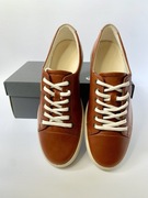 damskie skórzane sneakersy ECCO Soft 7 W Cognac