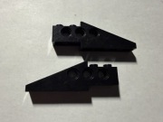 LEGO TECHNIC SLOPE 6x1x1 2/3 CZARNE 2744 2szt.