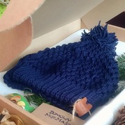 Czapka z pomponem S z alpaką UNISEX RÓŻNE KOLORY