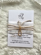 Zaproszenie z gołębiem