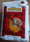 Topps Minionki Wejście GRU 120 naklejek 20 paczek
