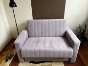 Rozkładana amerykanka w kolorze wrzosowym