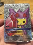 Karta kolekcjonerska Pokémon Pikachu Mega Sableye tag Cosplay