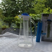 KARAFKA DZBANEK Z WKŁADAMI NA LÓD I OWOCE WKŁAD