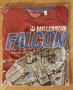 T-shirt  czerwony STAR WARS bawełna C&A r.146/152