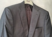 Marynarka PRÓCHNIK męska antracyt - wełna 140s - skaza - 48 slim