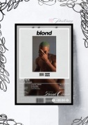 Frank Ocean Blonde plakat album a3 w ramce obraz poster