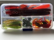 Zestaw akcesoriów wędkarskich aż 66 szt