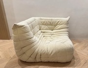 Fotel Togo Ligne Roset Narożnik sofa Eggshell