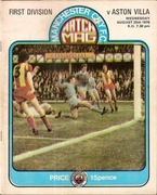 Program Manchester City - Aston Villa 1976.08.25