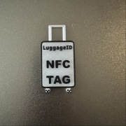 Tag identyfikacyjny nfc do walizki podróżnej