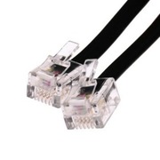 HAMA Sznur połączeniowy płaski 4-żyłowy tel.  5m