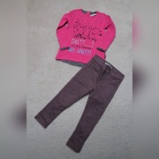 Zestaw bluzka Coccodrillo i spodnie 98