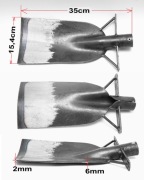 Łopata szpadel sztychówka Stal hartowana bardzo mocna