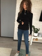 Minouu granatowy golf prązek