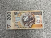Banknot 200 zł 1994– seria AB, rosnący numer 6598(444) 