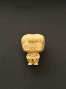 Kolekcjonerski złoty Harry Potter VT401 „K” z Kinder Surprise