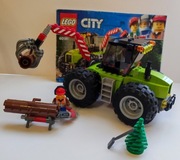 LEGO City 60181 – Leśny Traktor, Figurka, Komplet z pudełkiem