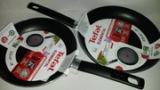Patelnia 2 patelnie TEFAL + ostrzałka do noży Tefal