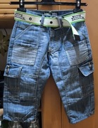krótkie spodenki chłopięce jeansy dla chłopca No Fear rozm. 122/128 