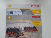 2 katalogi kolejek PIKO 2017 i 2019 skala N.
