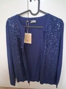 Sweter granatowy 158