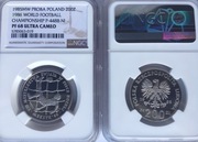 200 ZŁ Próba NIKIEL MIST.ŚWIATA  W P.N. MEKSYK 1985 NGC PF68 PIĘKNA