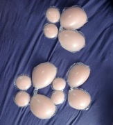 Silikonowe wkładki na piersi 