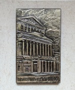 Stary obrazek Warszawa Teatr Wielki / Cepelia / Unikat